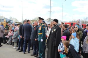 Парк патриотического воспитания открыли в городе Лесной