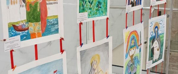 ВЫСТАВКА РАБОТ ПОБЕДИТЕЛЕЙ И ПРИЗЕРОВ КОНКУРСА "НЕБЕСНЫЕ ПОКРОВИТЕЛИ РУСИ" ОТКРЫТА В СТЕНАХ ДВОРЦА ДЕТСКОГО И ЮНОШЕСКОГО ТВОРЧЕСТВА