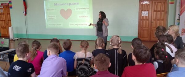 О добре и милосердии поговорили с воспитанниками Нижнетагильской школы-интерната № 2