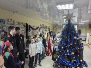 РОЖДЕСТВЕНСКИЙ ПРАЗДНИК В ВОСКРЕСНОЙ ШКОЛЕ ЗАТО СВОБОДНЫЙ